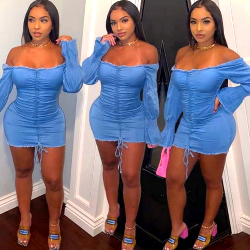 Havana Denim Dress